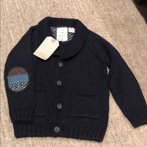 NWT Zara navy cardigan, sz. 2-3